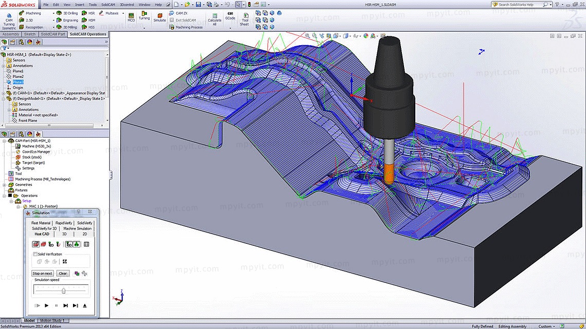 SolidCAM 2022 SP3 for CAD